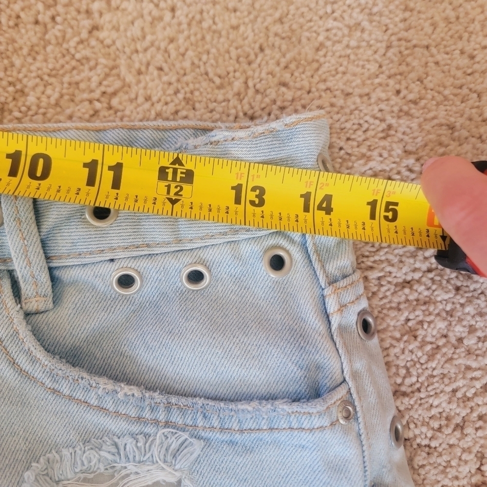Zara Denim Shorts 6 - Picture 6 of 11